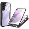 Techsuit - ColorVerse 360 tok kijelzővédővel - Samsung Galaxy S21 FE 5G - Fekete