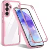 Techsuit - ColorVerse 360 tok kijelzővédővel - Samsung Galaxy A54 - Rózsaszín
