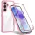 Techsuit - ColorVerse 360 tok kijelzővédővel - Samsung Galaxy A54 - Rózsaszín