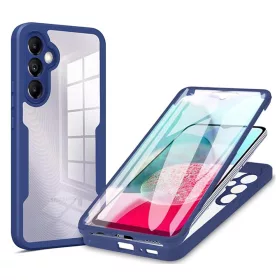   Techsuit - ColorVerse 360 tok kijelzővédővel - Samsung Galaxy A14 4G / A14 5G - Kék
