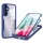Techsuit - ColorVerse 360 tok kijelzővédővel - Samsung Galaxy A14 4G / A14 5G - Kék