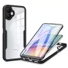 Techsuit - ColorVerse 360 tok kijelzővédővel - Samsung Galaxy A05 - Fekete