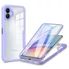 Techsuit - ColorVerse 360 tok kijelzővédővel - Samsung Galaxy A05 - Lila