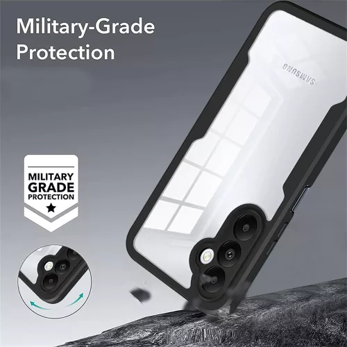 Techsuit - ColorVerse 360 tok kijelzővédővel - Samsung Galaxy A05s - Fekete