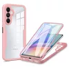Techsuit - ColorVerse 360 tok kijelzővédővel - Samsung Galaxy A05s - Rózsaszín