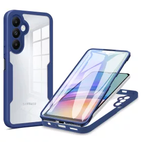   Techsuit - ColorVerse 360 tok kijelzővédővel - Samsung Galaxy A15 4G / A15 5G - Kék