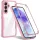 Techsuit - ColorVerse 360 tok kijelzővédővel - Samsung Galaxy A35 5G - Rózsaszín