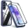 Techsuit - ColorVerse 360 tok kijelzővédővel - Samsung Galaxy A55 5G - Kék