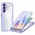 Techsuit - ColorVerse 360 tok kijelzővédővel - Samsung Galaxy A25 5G - Lila