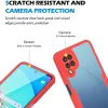 Techsuit - ColorVerse 360 tok kijelzővédővel - Samsung Galaxy A12 - Fekete