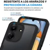 Techsuit - ColorVerse 360 tok kijelzővédővel - Xiaomi Redmi 13C 4G / Poco C65 - Fekete