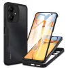 Techsuit - ColorVerse 360 tok kijelzővédővel - Xiaomi Redmi 13C 5G - Fekete