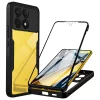 Techsuit - ColorVerse 360 tok kijelzővédővel - Xiaomi Poco X6 Pro - Fekete
