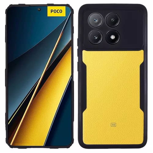 Techsuit - ColorVerse 360 tok kijelzővédővel - Xiaomi Poco X6 Pro - Fekete