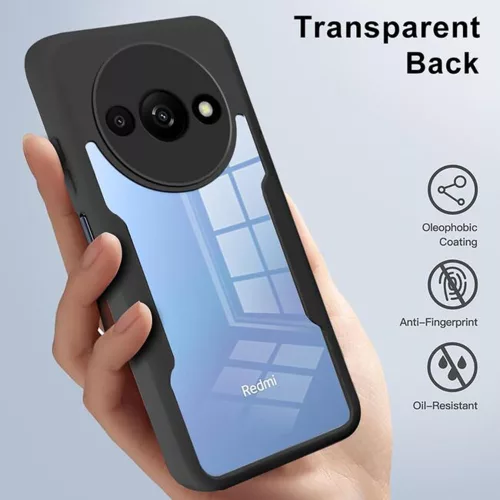 Techsuit - ColorVerse 360 tok kijelzővédővel - Xiaomi Redmi A3 / Redmi A3x - Fekete