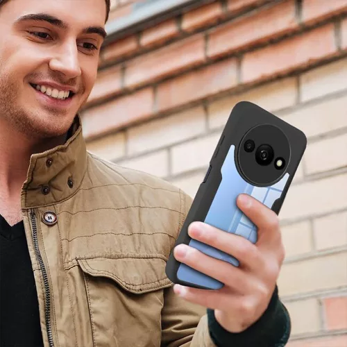 Techsuit - ColorVerse 360 tok kijelzővédővel - Xiaomi Redmi A3 / Redmi A3x - Kék