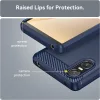Techsuit - Carbon szilikon tok - Sony Xperia 10 VI - Fekete