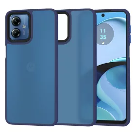 Techsuit - HaloFrost Series - Motorola Moto G14 - Deep Blue
