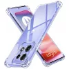 Techsuit - Shockproof Átlátszó Ütésálló Szilikon tok - Motorola Edge 50 Pro - Átlátszó