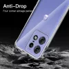 Techsuit - Shockproof Átlátszó Ütésálló Szilikon tok - Motorola Edge 50 Pro - Átlátszó