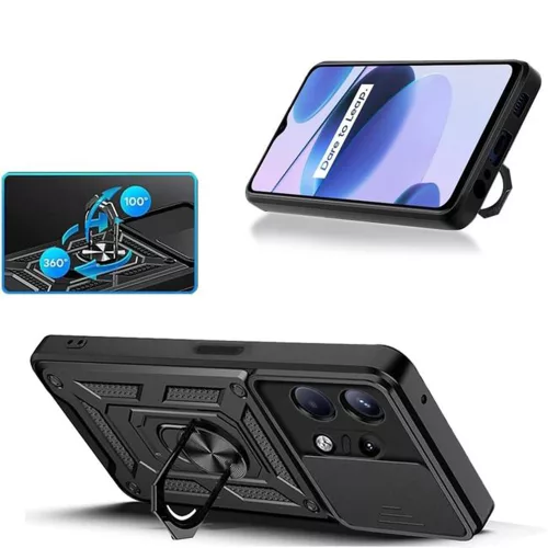 Techsuit - CamShield ütésálló tok - Motorola Edge 50 Pro - Kék