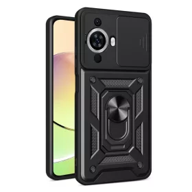   Techsuit - CamShield ütésálló tok - Huawei nova 11 / nova 12s - Fekete