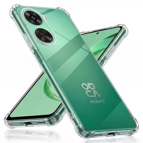   Techsuit - Shockproof Átlátszó Ütésálló Szilikon tok - Huawei nova 11 SE / 12 SE - Átlátszó