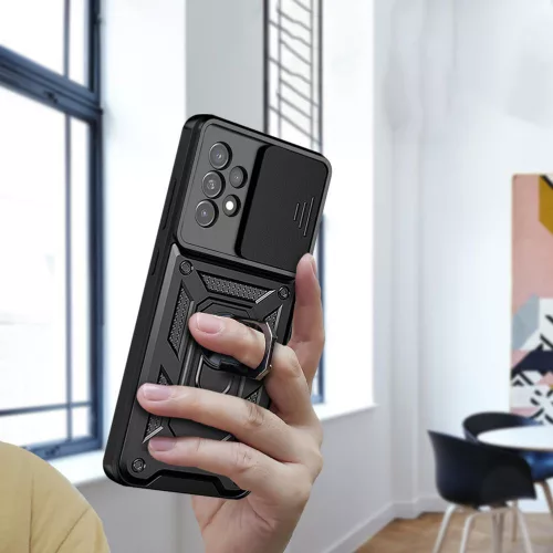 Techsuit - CamShield ütésálló tok - Samsung Galaxy A52 4G / A52 5G / A52s 5G - Zöld