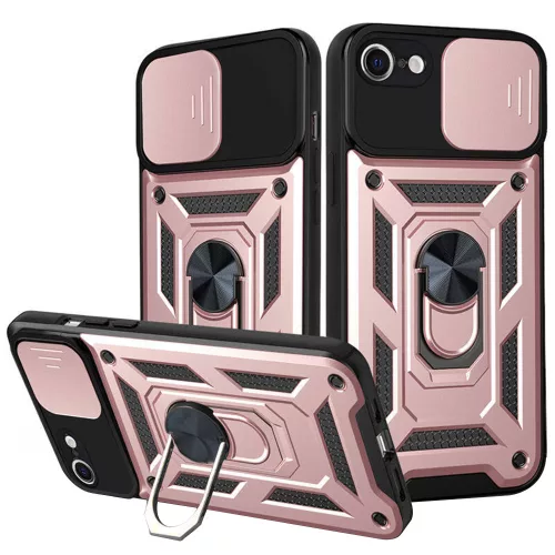 Techsuit - CamShield ütésálló tok - iPhone 6 / iPhone 6S - Rosegold
