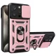 Techsuit - CamShield ütésálló tok - iPhone 15 Pro - Rosegold