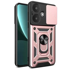   Techsuit - CamShield ütésálló tok - Xiaomi Redmi 13C 5G - Rosegold