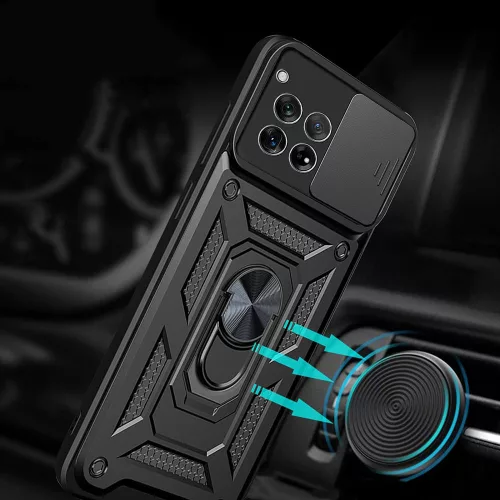 Techsuit - CamShield ütésálló tok - OnePlus 12R - Rosegold