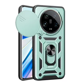   Techsuit - Camshield ütésálló tok - Xiaomi 14 Ultra - Zöld