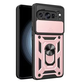   Techsuit - CamShield ütésálló tok - Google Pixel 9 Pro XL - Rosegold