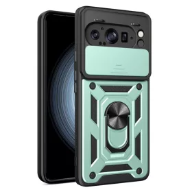   Techsuit - CamShield ütésálló tok - Google Pixel 9 Pro XL - Zöld