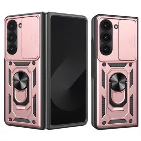   Techsuit - CamShield ütésálló tok - Samsung Galaxy Z Fold6 - Rosegold
