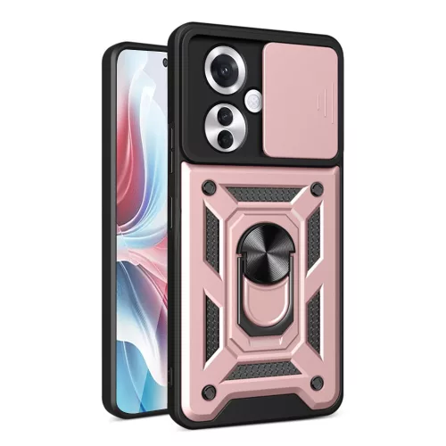 Techsuit - CamShield ütésálló tok - Oppo Reno11 F - Rosegold