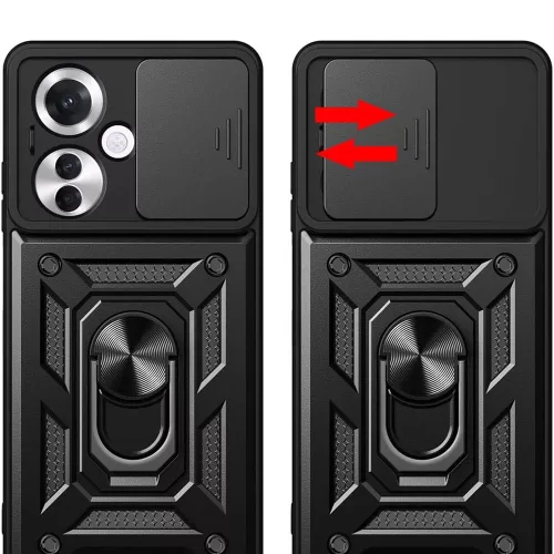 Techsuit - CamShield ütésálló tok - Oppo Reno11 F - Rosegold