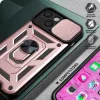 Techsuit - CamShield ütésálló tok - iPhone 14 Pro - Rosegold