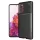 Techsuit - CarbonFiber szilikon tok - Samsung Galaxy S20 FE / S20 FE 5G - Fekete