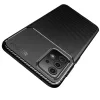 Techsuit - CarbonFiber szilikon tok - Samsung Galaxy A52 4G / A52 5G / A52s 5G - Fekete