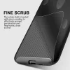 Techsuit - CarbonFiber szilikon tok - Samsung Galaxy S21 Ultra 5G - Fekete