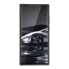 Techsuit - CarbonFiber szilikon tok - Samsung Galaxy S23 Ultra - Fekete
