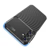 Techsuit - CarbonFiber szilikon tok - Samsung Galaxy A05s - Fekete