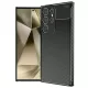 Techsuit - CarbonFiber szilikon tok - Samsung Galaxy S24 Ultra - Fekete