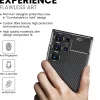 Techsuit - CarbonFiber szilikon tok - Samsung Galaxy S24 Ultra - Fekete
