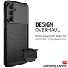 Techsuit - CarbonFiber szilikon tok - Samsung Galaxy A55 5G - Fekete