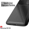 Techsuit - CarbonFiber szilikon tok - Samsung Galaxy A55 5G - Fekete