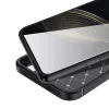 Techsuit - CarbonFiber szilikon tok - Huawei nova 11 / nova 12s - Fekete