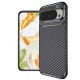 Techsuit - CarbonFiber szilikon tok - Google Pixel 9 Pro - Fekete